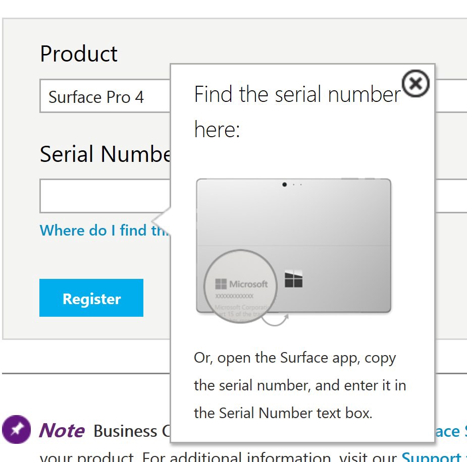 surface serial number checker